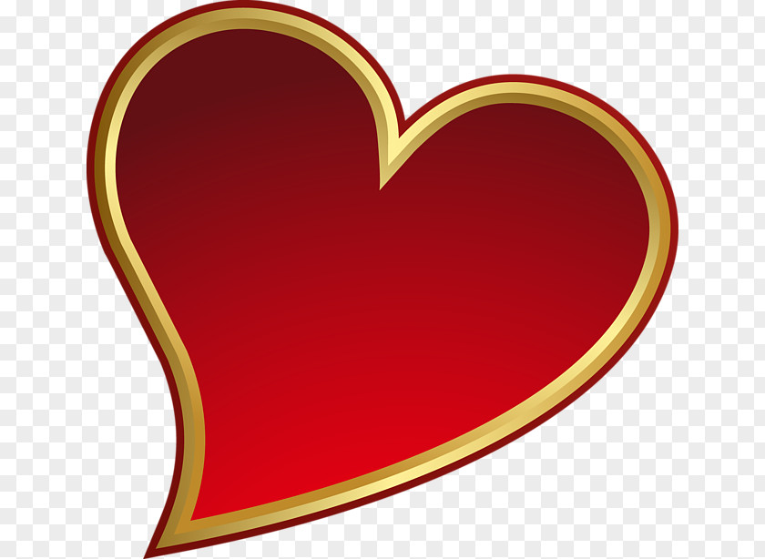 Heart Valentine's Day Clip Art PNG