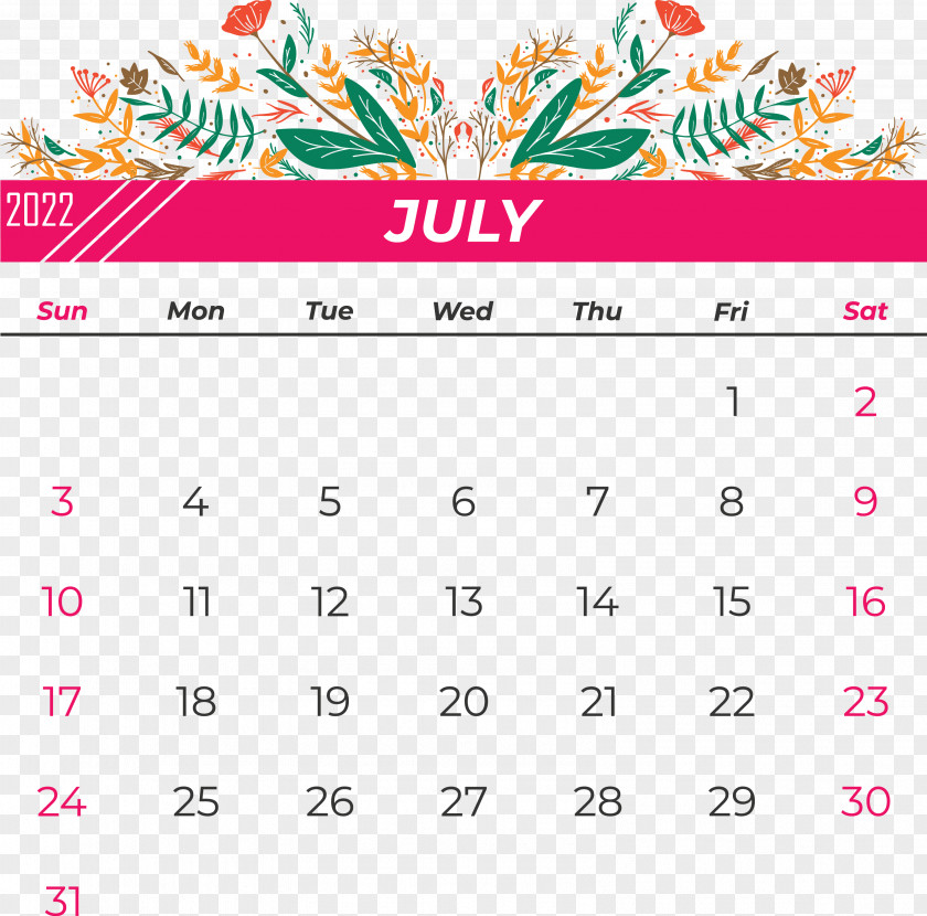 Line Font Calendar Pink M Pattern PNG