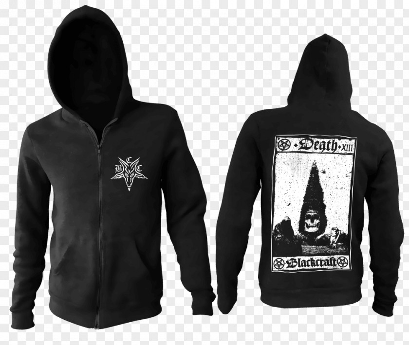 T-shirt Hoodie Blackcraft Cult Clothing Zipper PNG