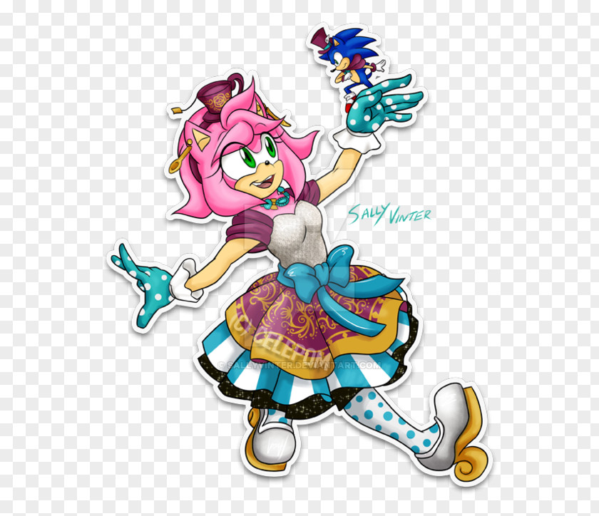 Amy Rose Vs Sally Acorn DeviantArt Artist PNG