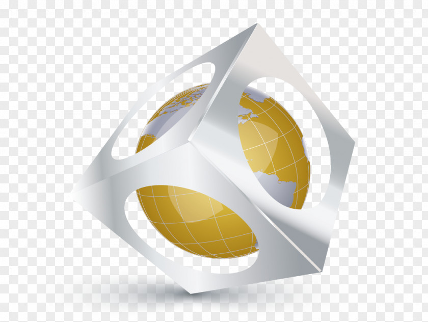 Design Logo Globe PNG