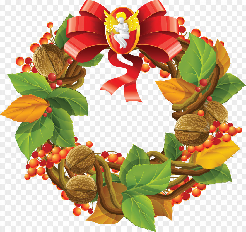 Garland Thanksgiving Animation Clip Art PNG
