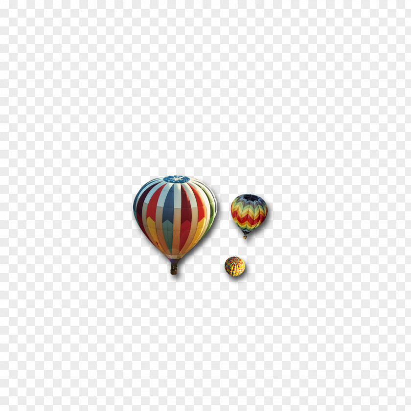 Hot Air Balloon Decorative Pattern Poster Clip Art PNG