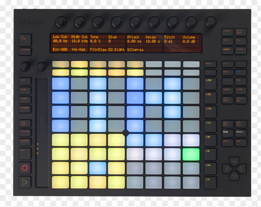Musical Instruments Ableton Live Push 2 MIDI Controllers PNG