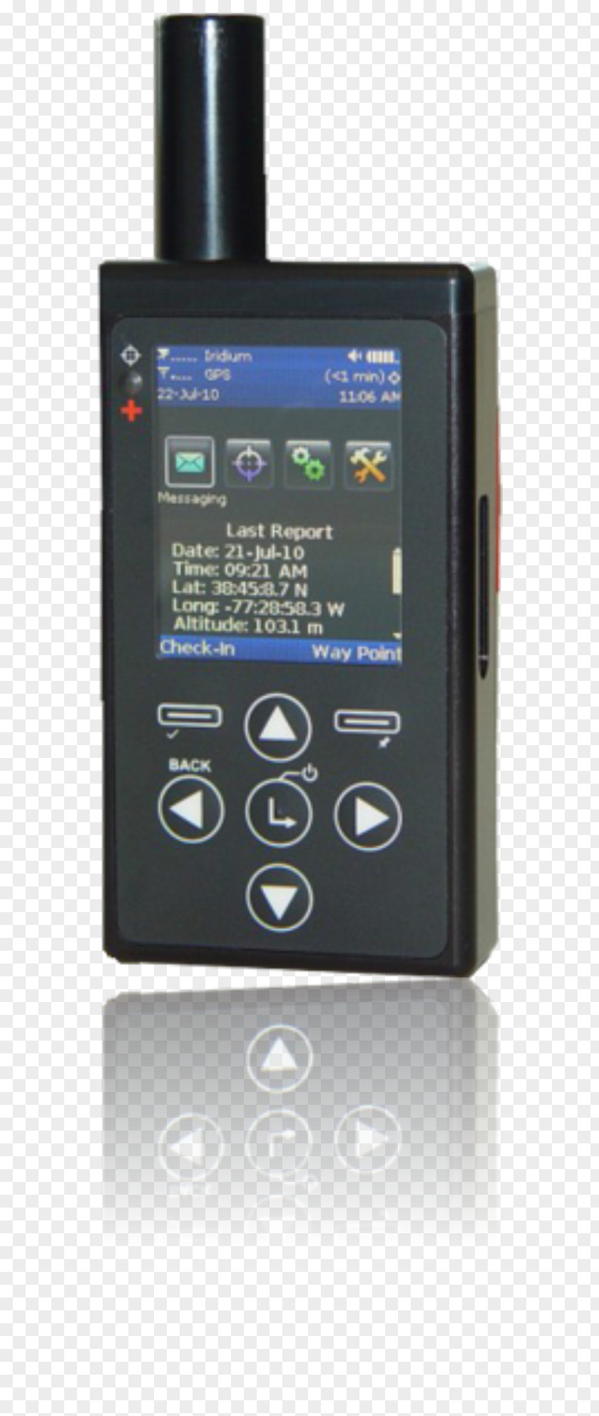 Shout Iridium Communications Satellite Phones Constellation GPS Tracking Unit PNG