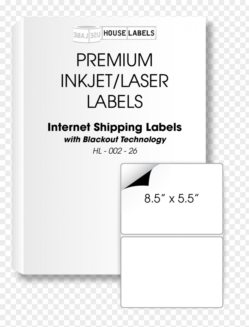All Included Paper Label Avery Dennison Mail Printing PNG