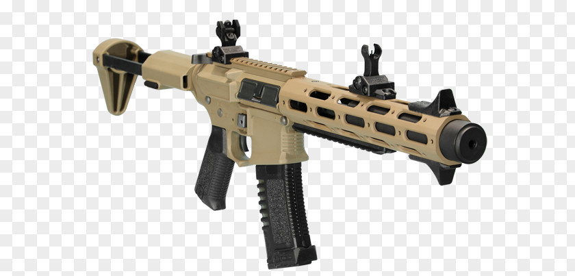 Amoeba M4 Carbine Airsoft Guns Close Quarters Combat AAC Honey Badger PNG