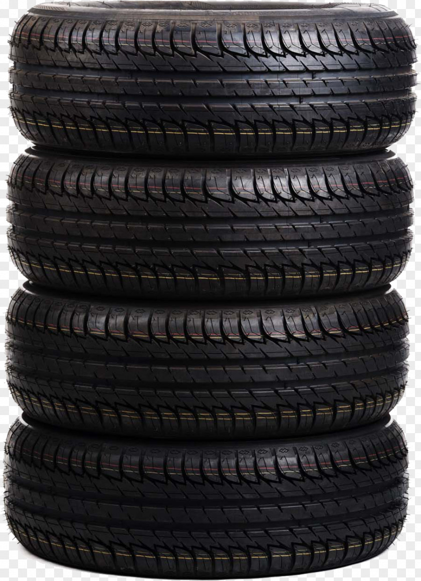 Black Rubber Tires Tread Car Spare Tire PNG