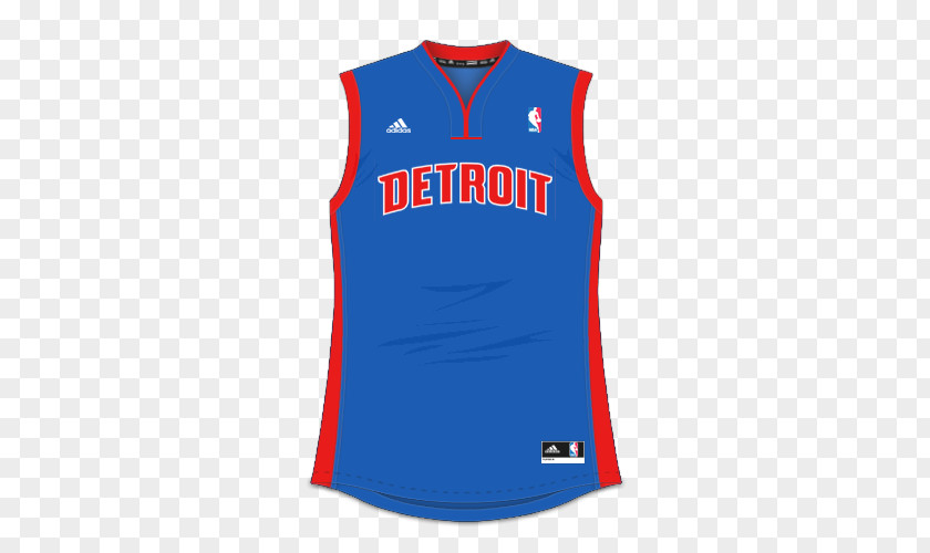 Detroit Pistons Clothing Jersey Sleeveless Shirt Sportswear PNG