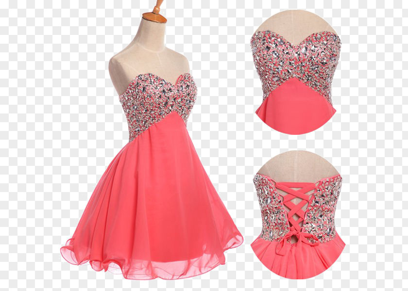 Dress Cocktail Evening Gown Prom PNG