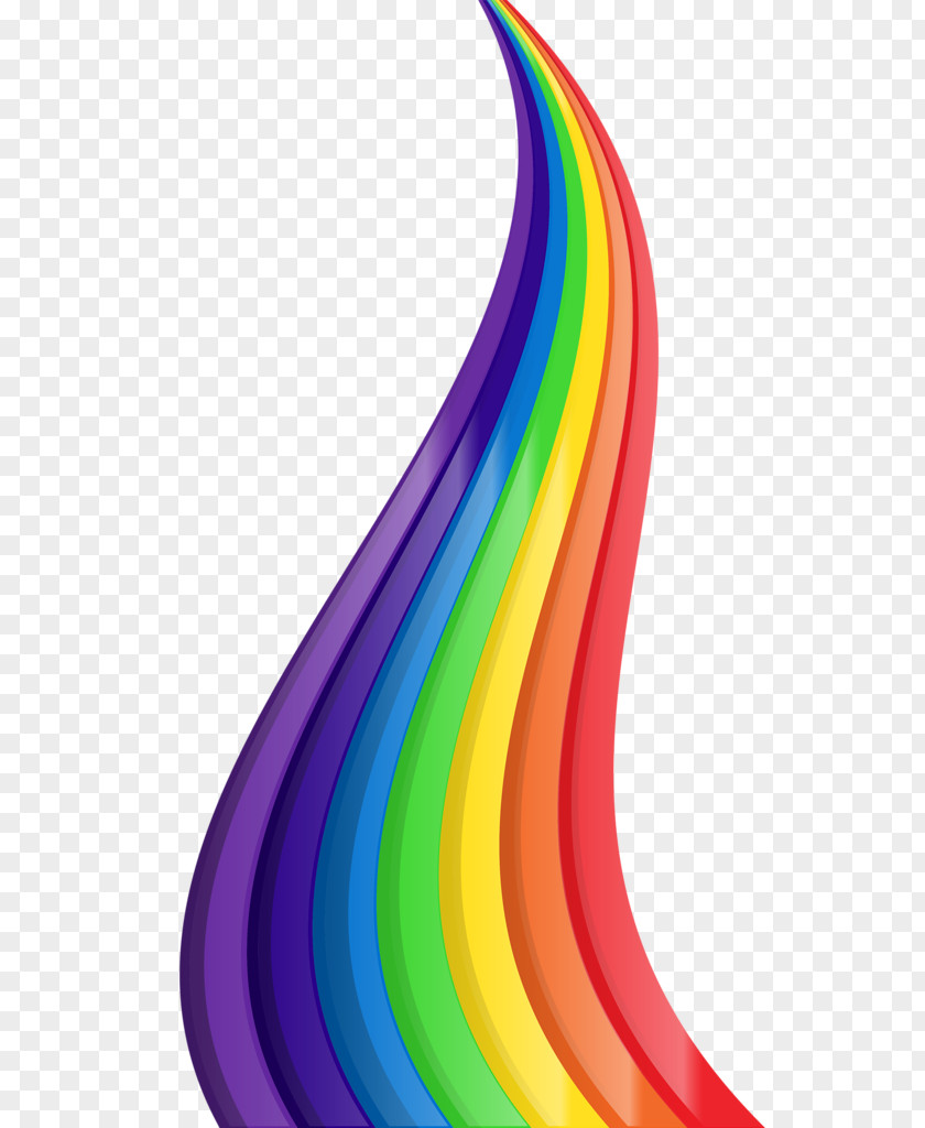 Lovely Rainbow Color Clip Art PNG
