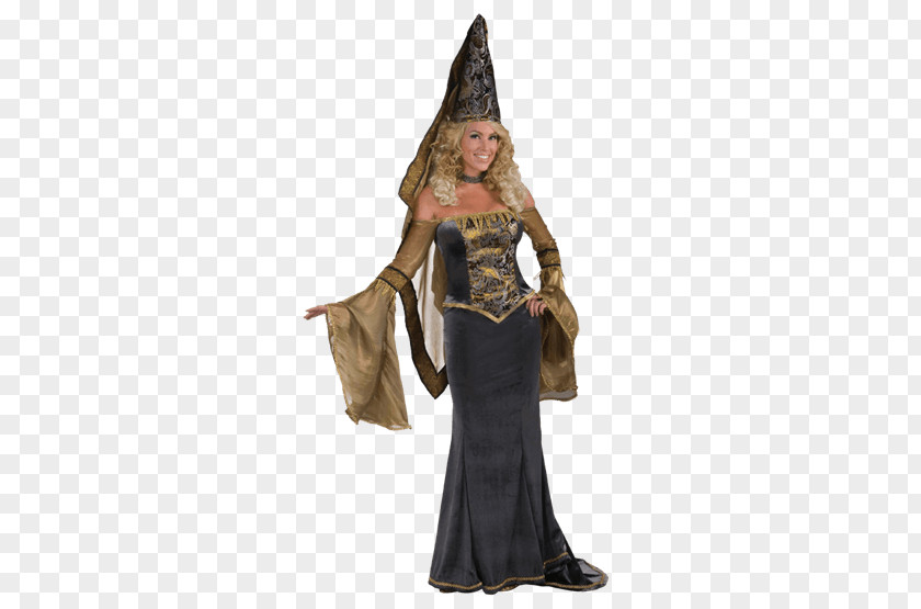 Medieval Women Costume Design Clothing Accessories Dress PNG