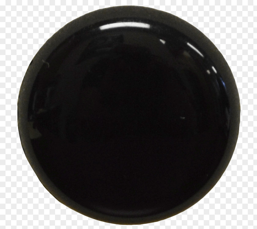 Button Black Tableware Lens PNG