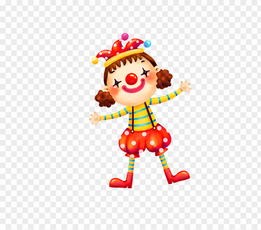 Cartoon Clown Rio Carnival Parade Paper Party Child PNG