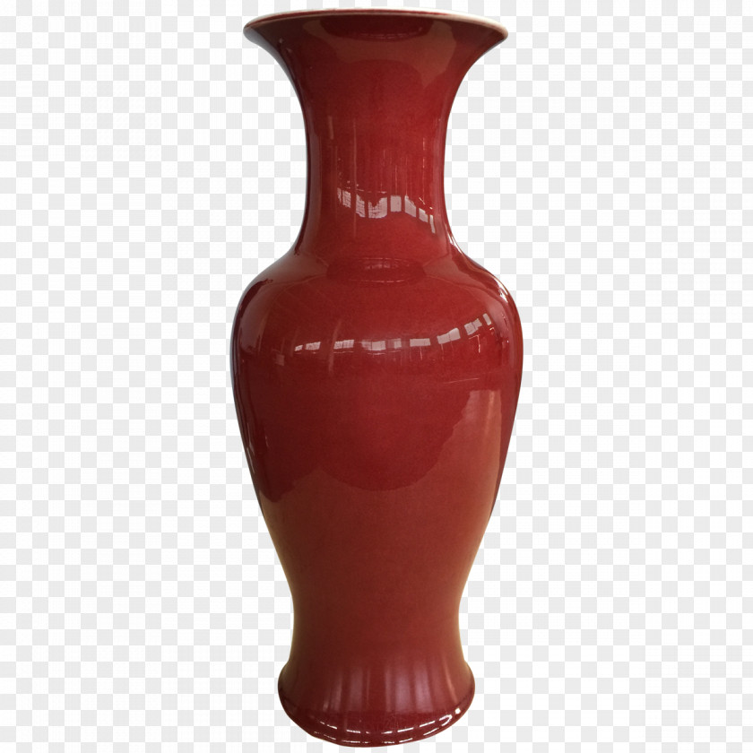 Chinese Style Vase Ceramic Artifact Pottery PNG