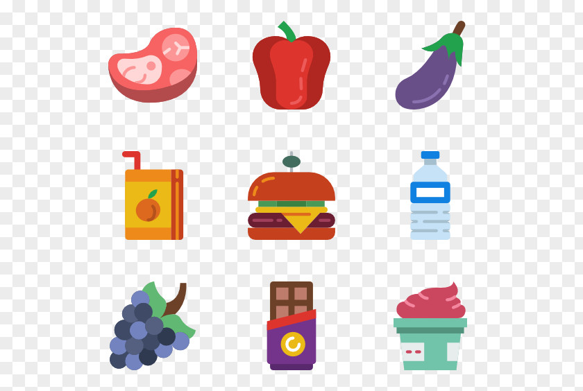 Food Pack Illustrator Clip Art PNG