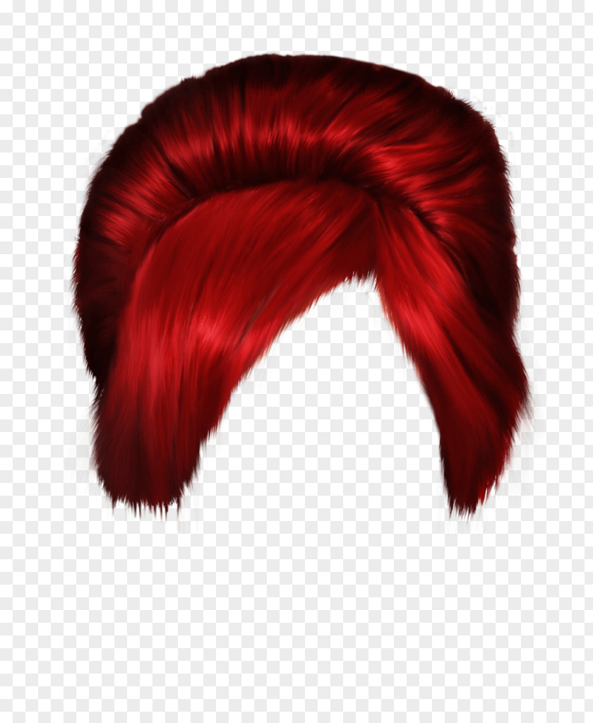 Hair Clip Art Hairstyle Red PNG