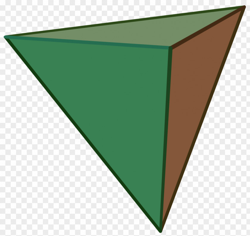 Thumbtack Tetrahedron Platonic Solid Regular Polyhedron Polygon PNG
