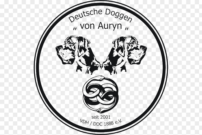 Auryn Pattern Logo Dog Font Design Clip Art PNG