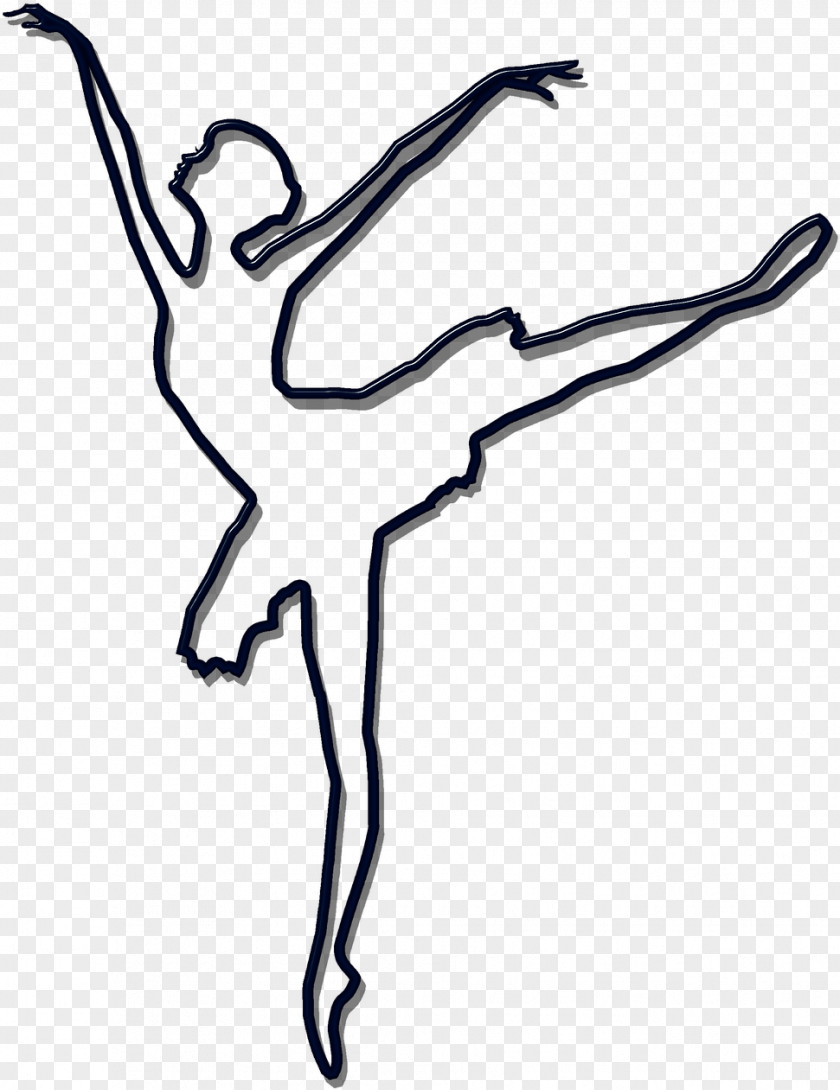 Balance Modern Dance Background PNG