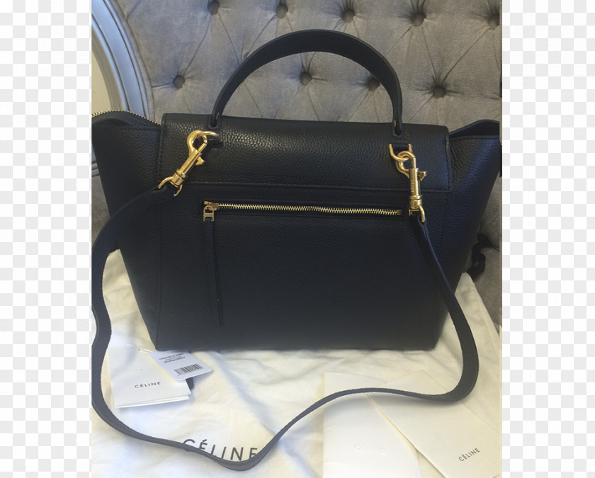 Belt Handbag Leather Céline Strap PNG