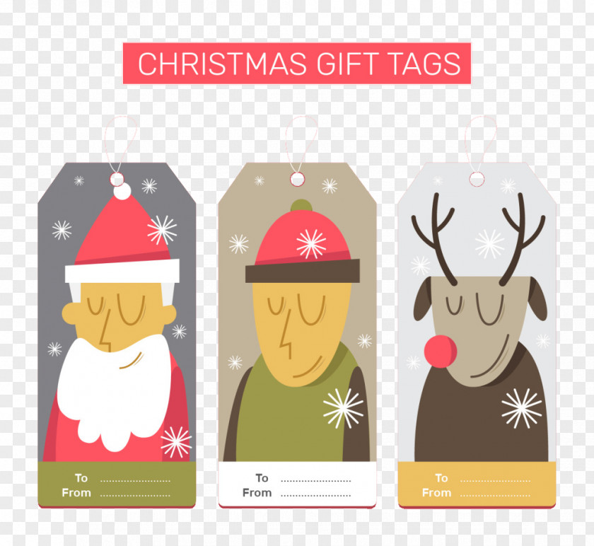 Christmas Gift Tag Gratis PNG