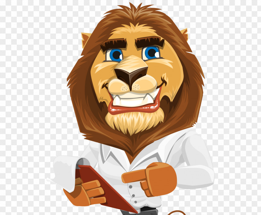 Free Adobe Character Animator Puppets Lion Animation PNG