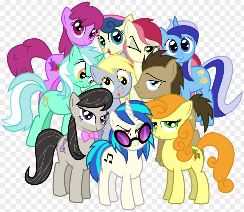 My Little Pony Rarity Rainbow Dash Derpy Hooves PNG
