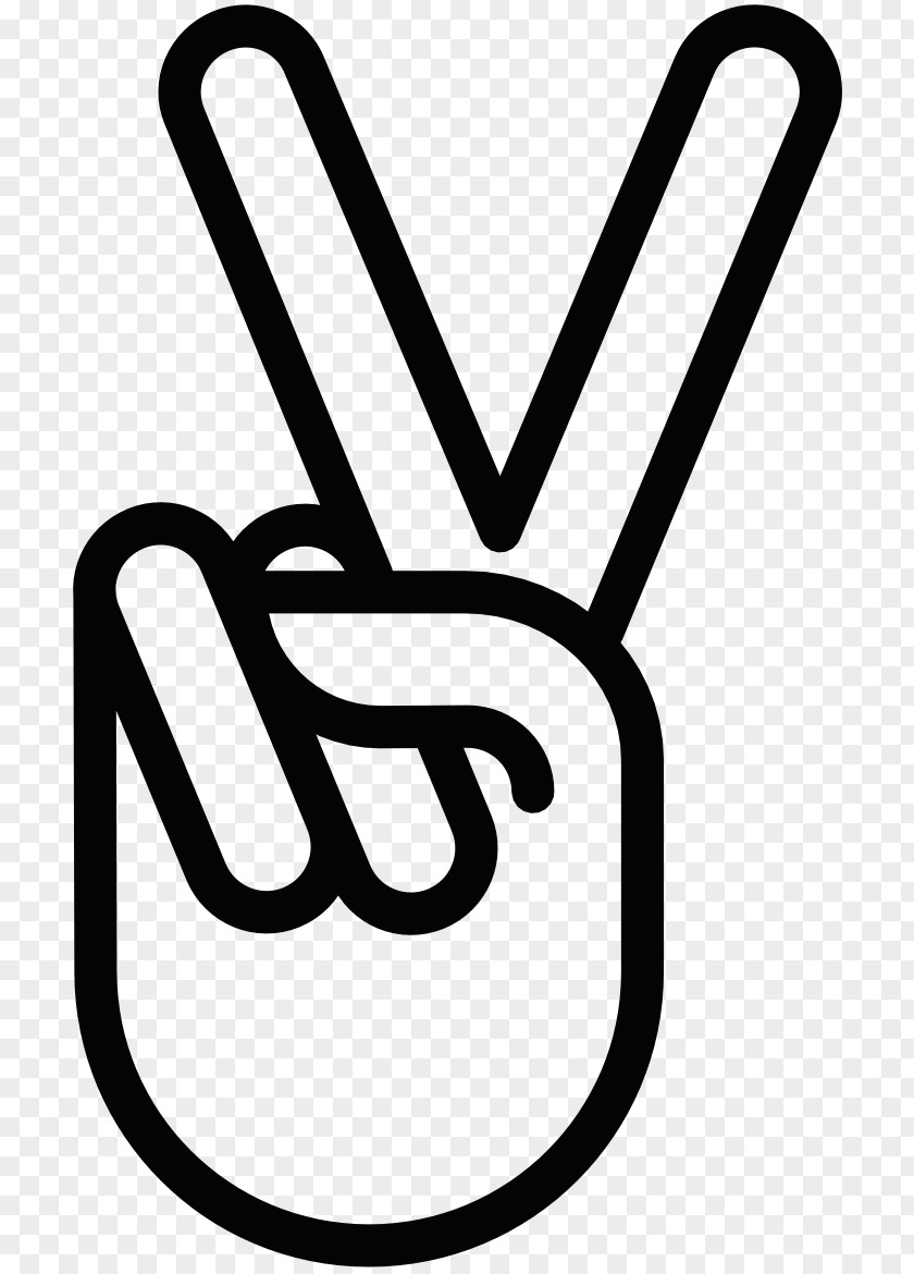Peace Sign Hand Symbols Clip Art Vector Graphics Image PNG