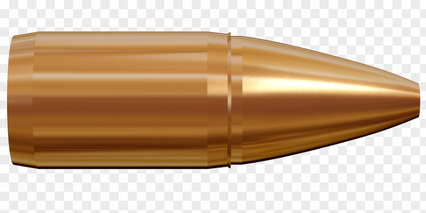Cutting Edge Full Metal Jacket Bullet .338 Lapua Magnum Cartridge PNG