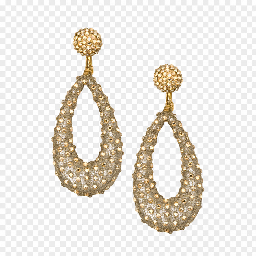 Gold Earring Pearl Filigree Jewellery PNG