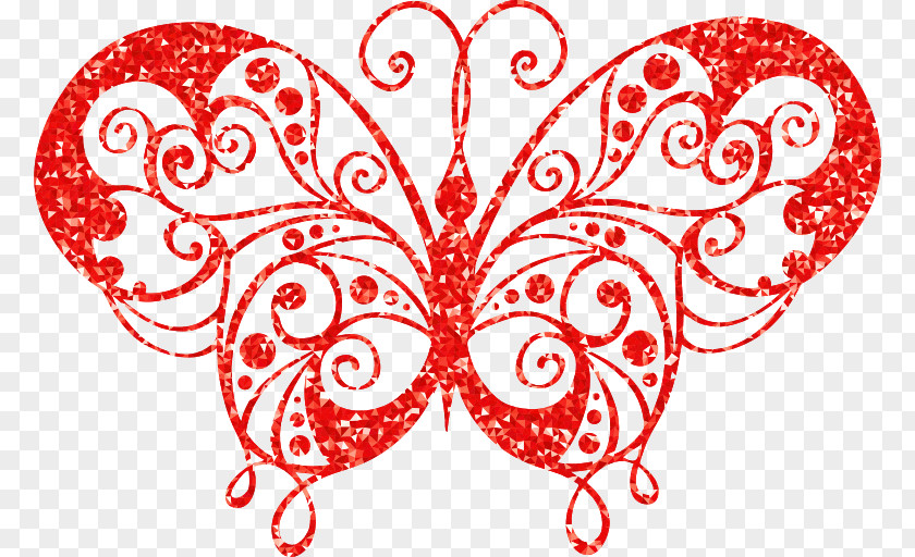 Swirls Butterfly Facebook Silhouette Clip Art PNG