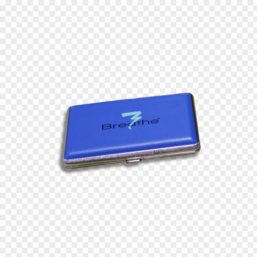 Cigarette Case Cobalt Blue PNG