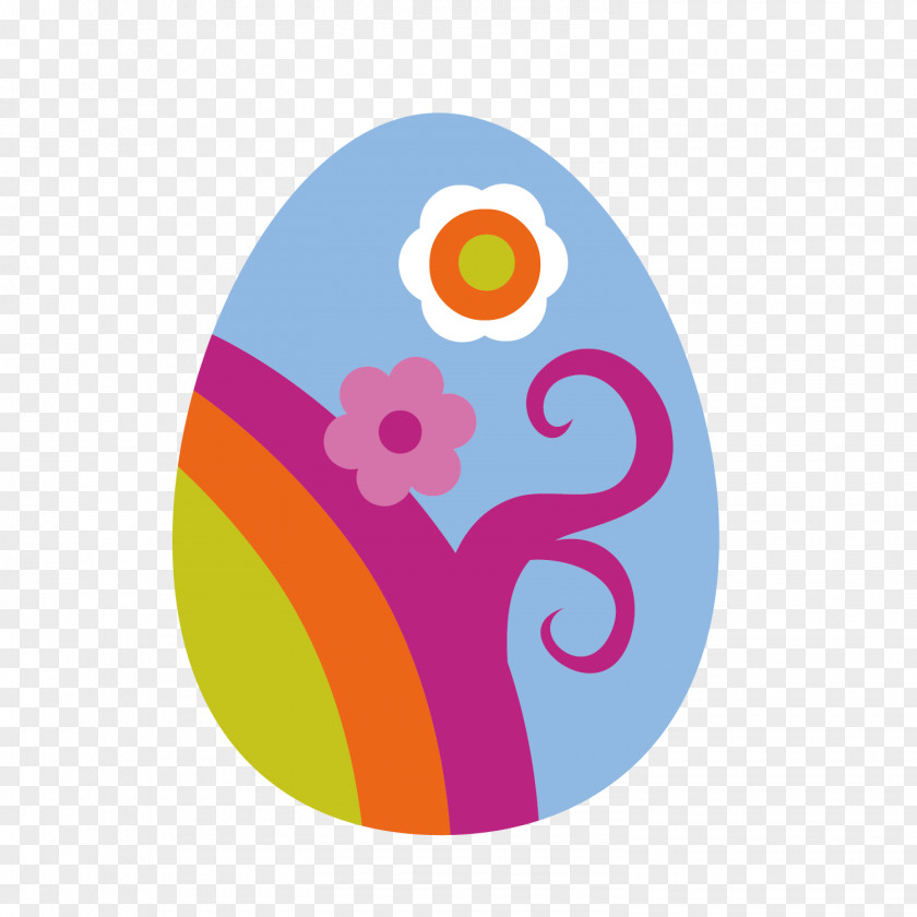 Color Easter Vector Chicken Illustration PNG