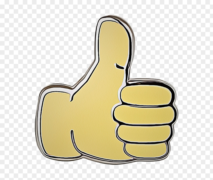 Gesture Thumbs Signal Smiley Emoji PNG