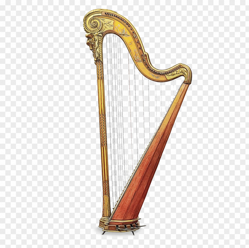 Harp Celtic String Instrument Pedal Cello PNG