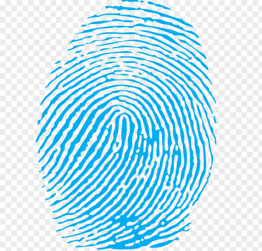 Niche Clip Art Fingerprint Image PNG
