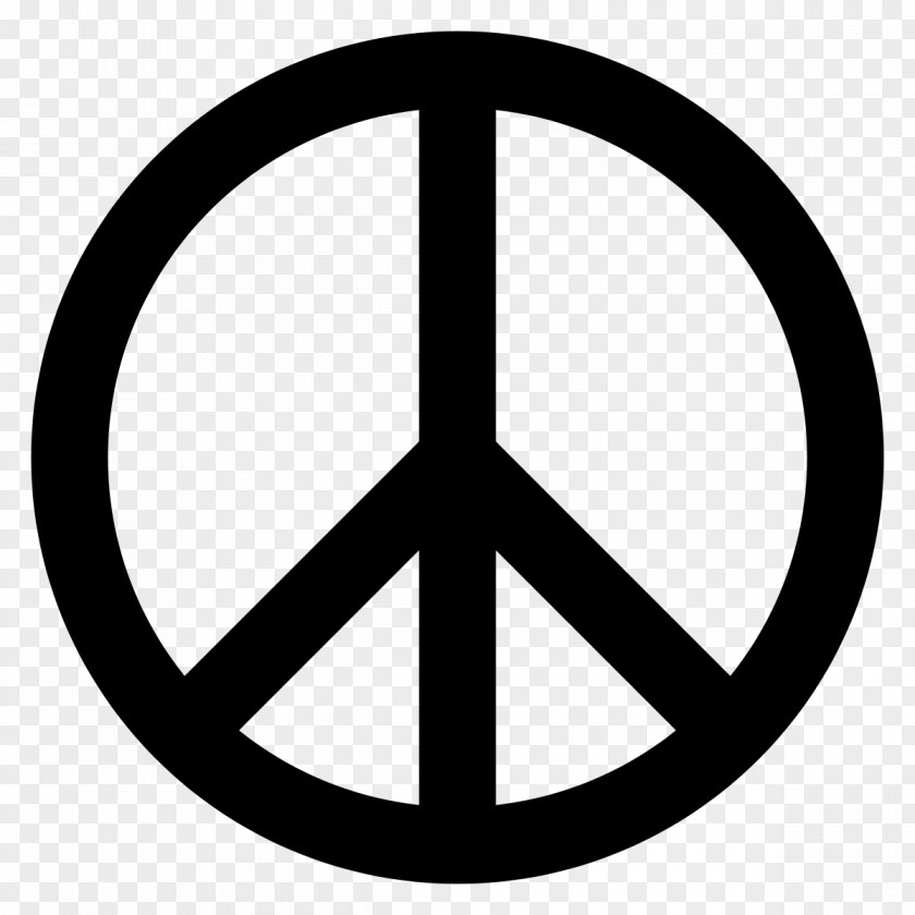 Peace Sign Symbols Doves As Clip Art PNG