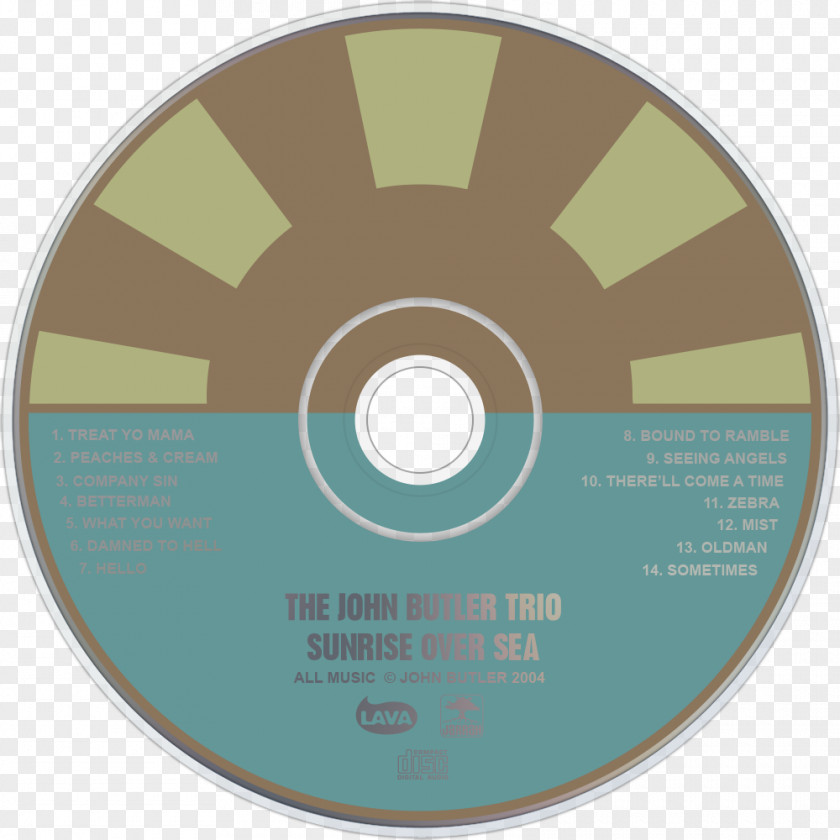 Sunrise Over Sea Compact Disc Brand PNG