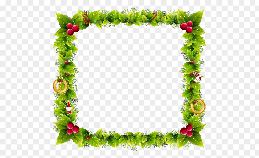 Christmas Flower Borders And Frames Day Picture Clip Art Vector Graphics PNG