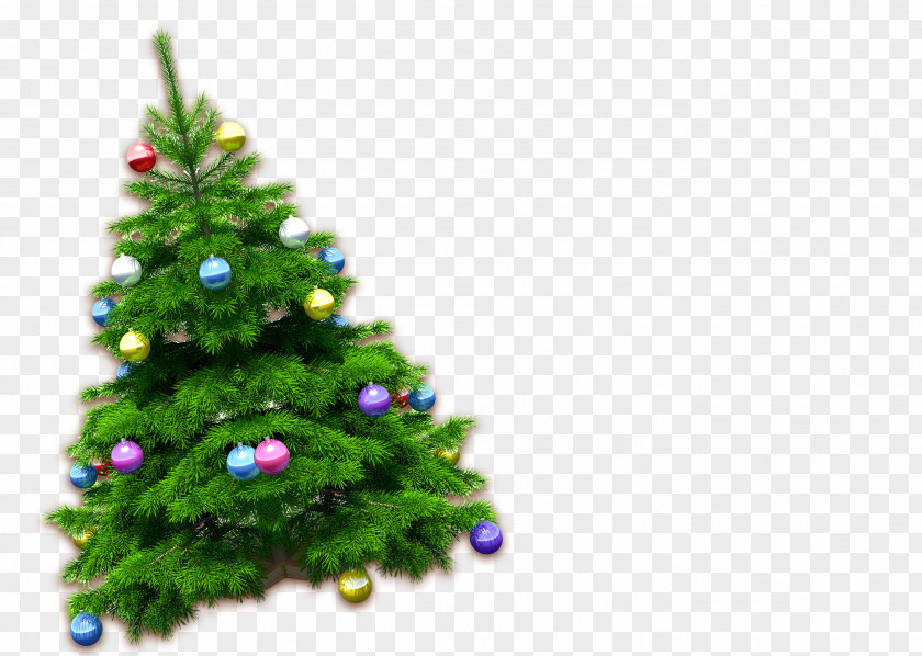 Christmas HD Free Matting Material Tree High-definition Television PNG