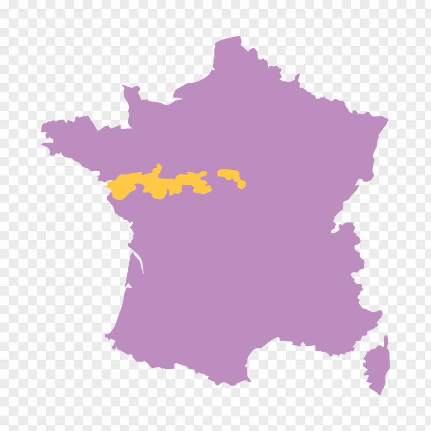 Loire Valley France Map Ecoprime GmbH Image Vector Graphics PNG