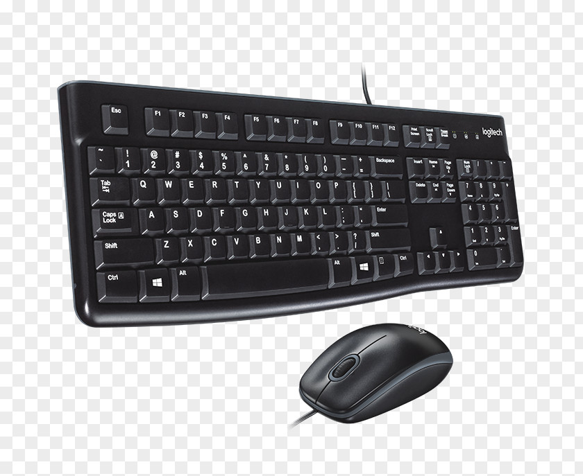 Spill Out Computer Keyboard Mouse Logitech USB Optical PNG