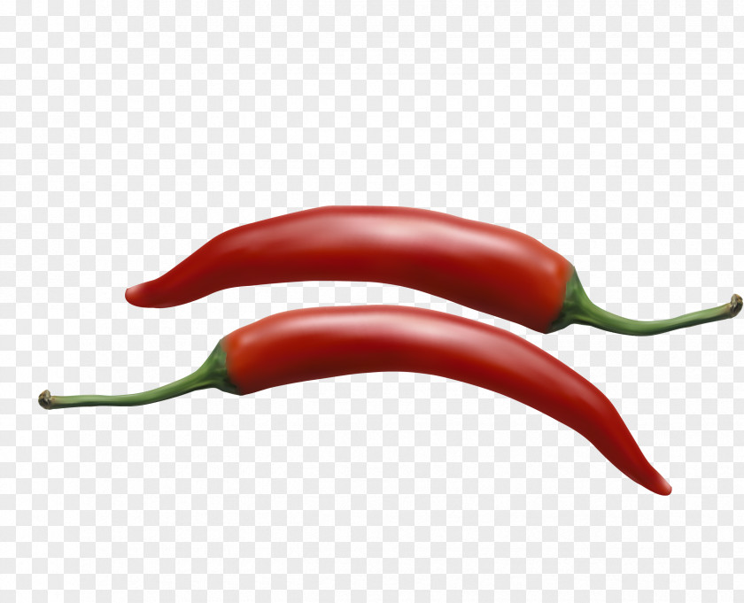 Vector Red Pepper Vegetables Birds Eye Chili Serrano Chile De Xe1rbol Piquillo Cayenne PNG