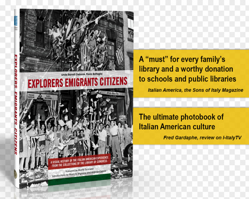 Ethics Philosophy Explorers Emigrants Citizens: A Visual History Of The Italian American Experience From Collections Library Congress Book Graphic Design Poster PNG