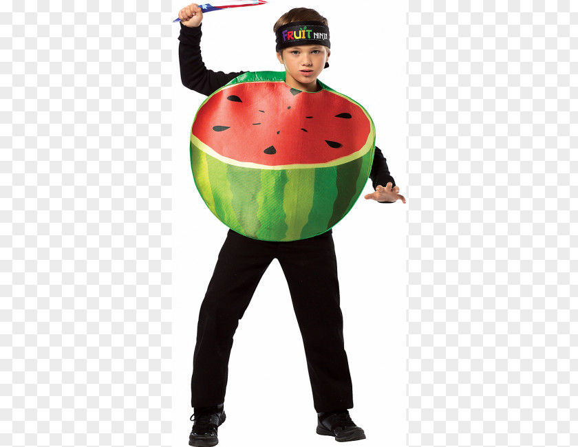 Halloween Theme Homemade Costume Watermelon Clothing PNG