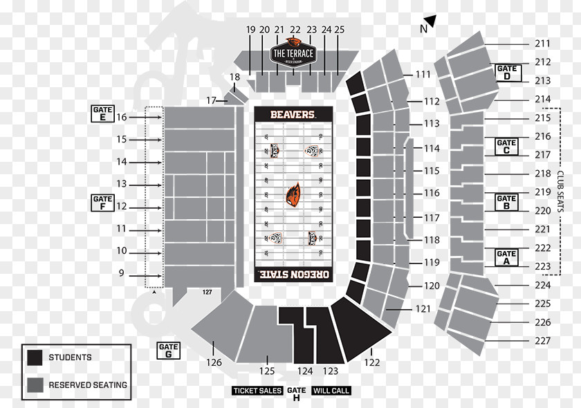 Reser Stadium Gill Coliseum Oregon State Beavers Football Goss At Coleman Field Sports Venue PNG