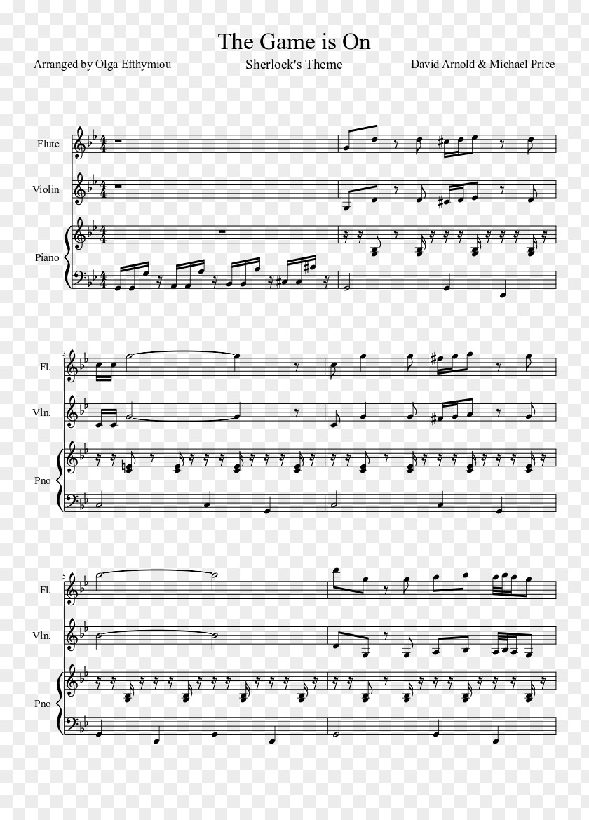 Sheet Music Dynamite Just The Way You Are Part PNG the Part, sheet music clipart PNG
