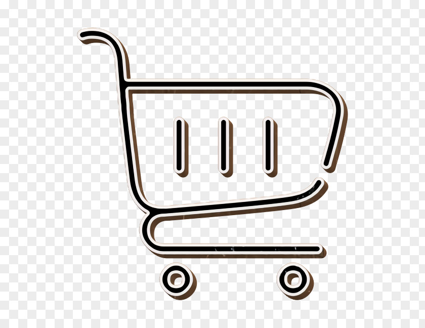 Vehicle Auto Part Shopping Icon Trolley PNG