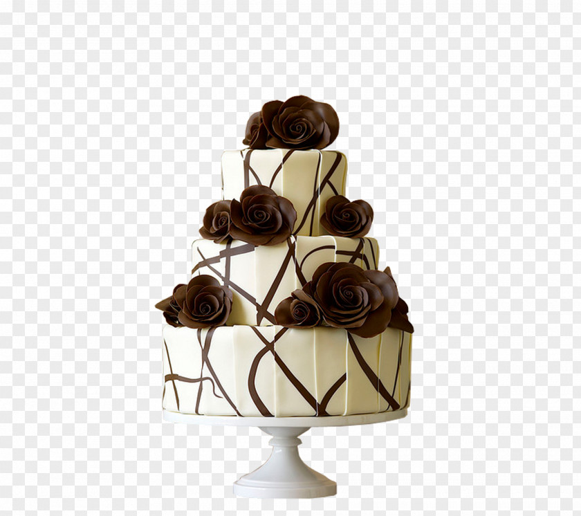 Chocolate Cake Wedding White Fruitcake Bakery PNG